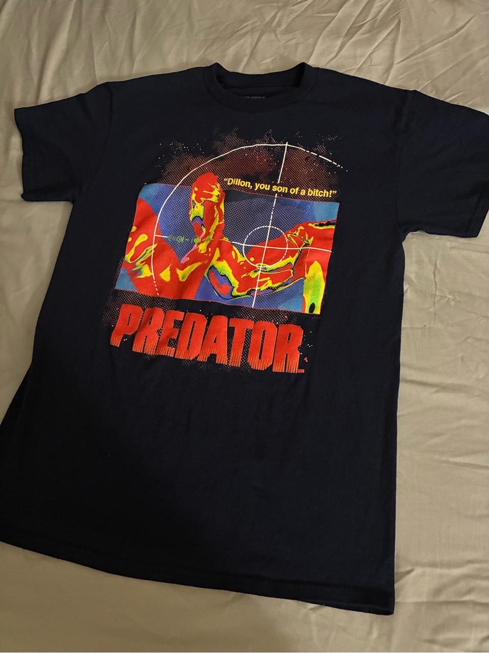Predator “Dillion, You Son Of A Bit*h” Collectible T-Shirt Size Medium